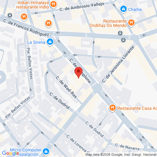 Карта  (Madrid)